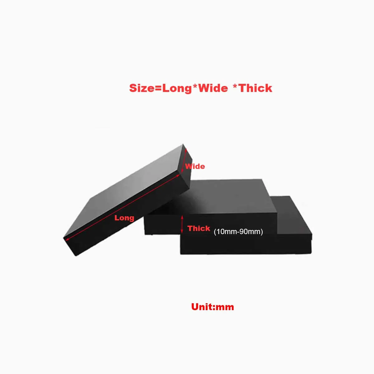 

Industrial Rubber Pad/ High Elasticity, High Temperature Resistance, Thickened Wear-Resistant Rubber Sheet