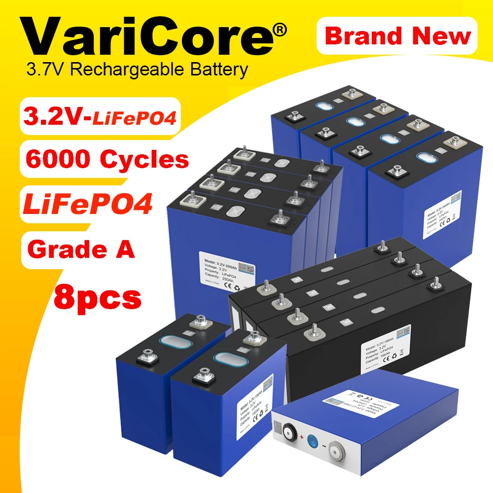 8X 3.2V Lifepo4 Bat… - image