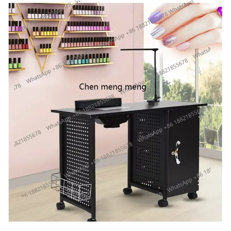 Hot sales Manicure workbench Manicure table with vacuum cleaner Simple beauty manicure table
