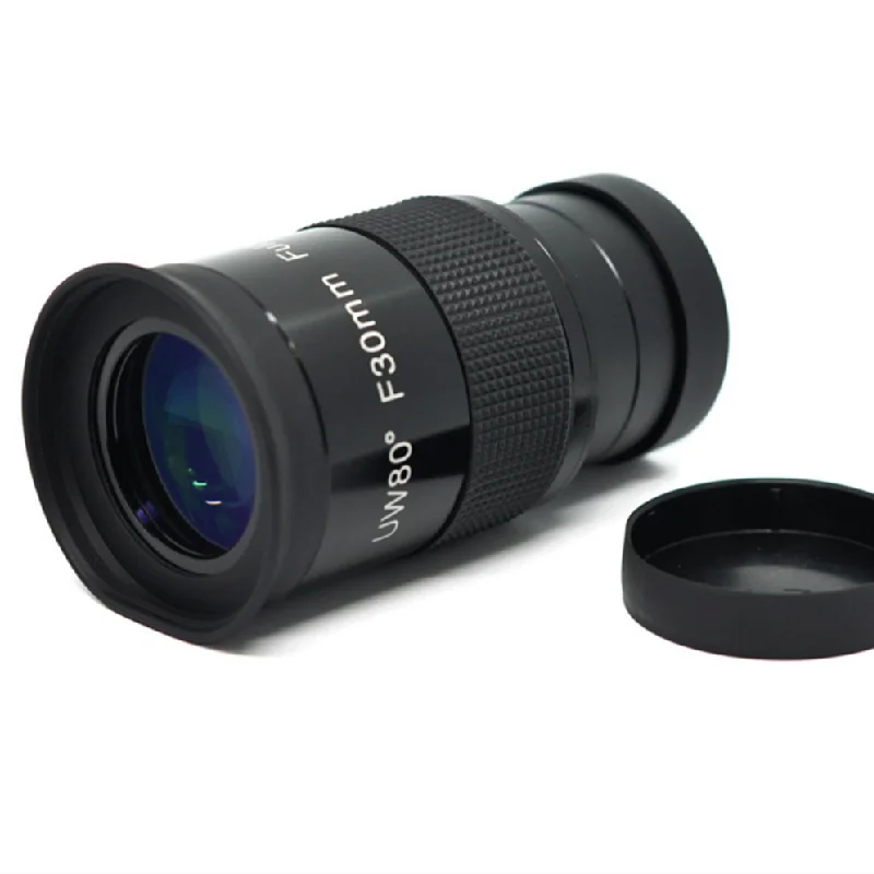 Agnicy Telescope Accessories UW80 Degress F30mm Eyepiece 2 Inches 80 Degree Super Wide-angle FMC Eyepiece