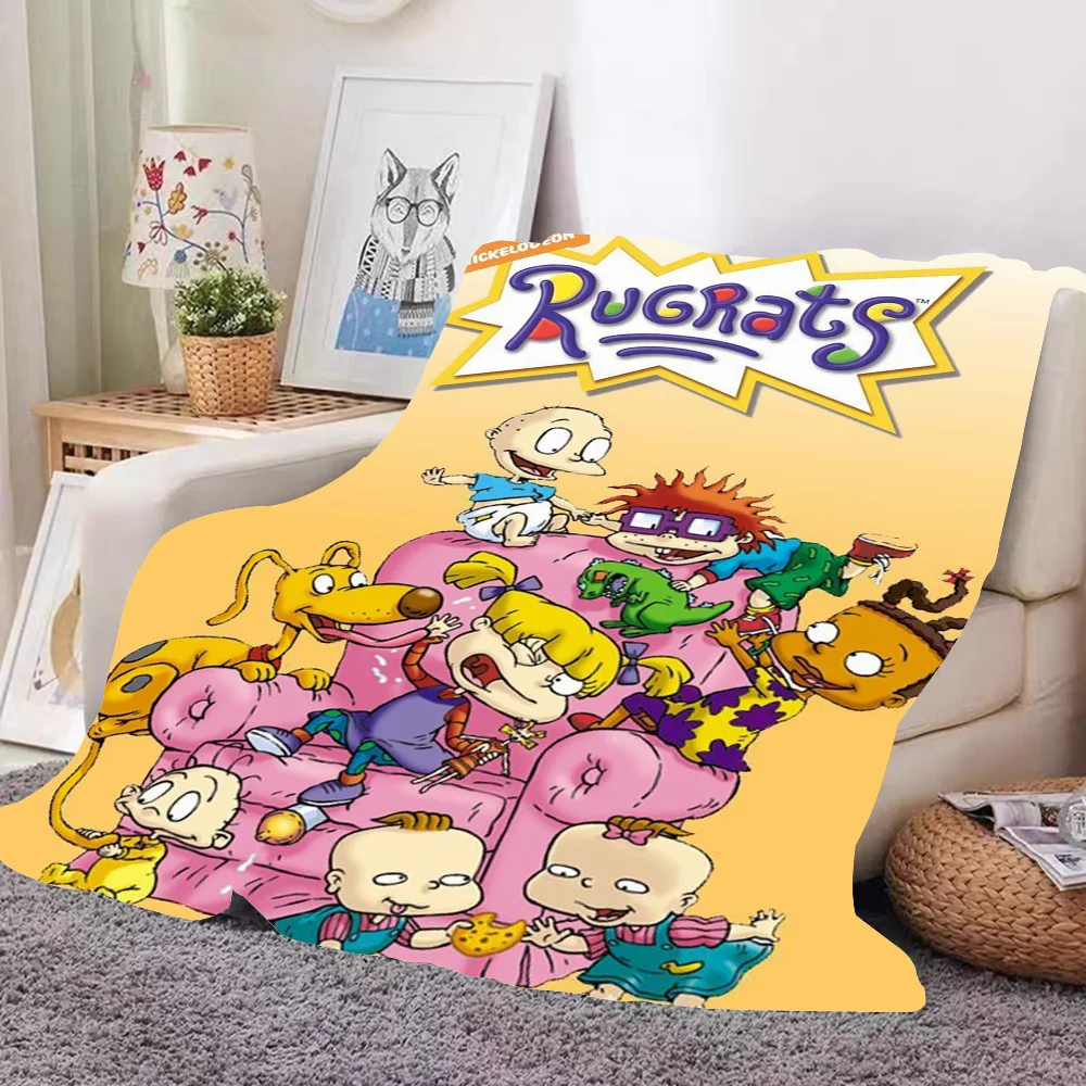 Anime R-rugrats Blanket Design Lightweight Throw Blanket For Dorms, Naps, Living Room, Office,Sofa,All-Season