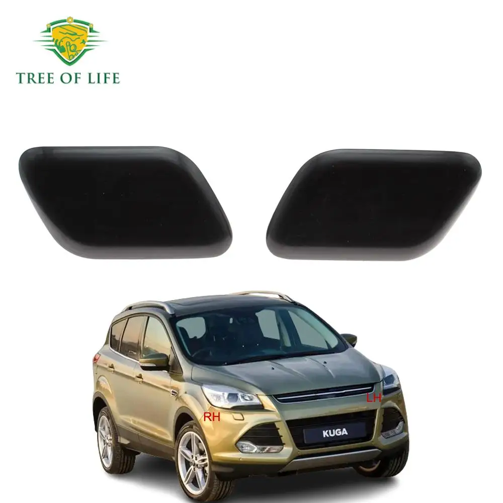 

Для Ford Escape Kuga Right/Left 2013 2014 2015 2016, новый передний бампер, фара, омыватель фар, распылительная насадка, крышка Jet