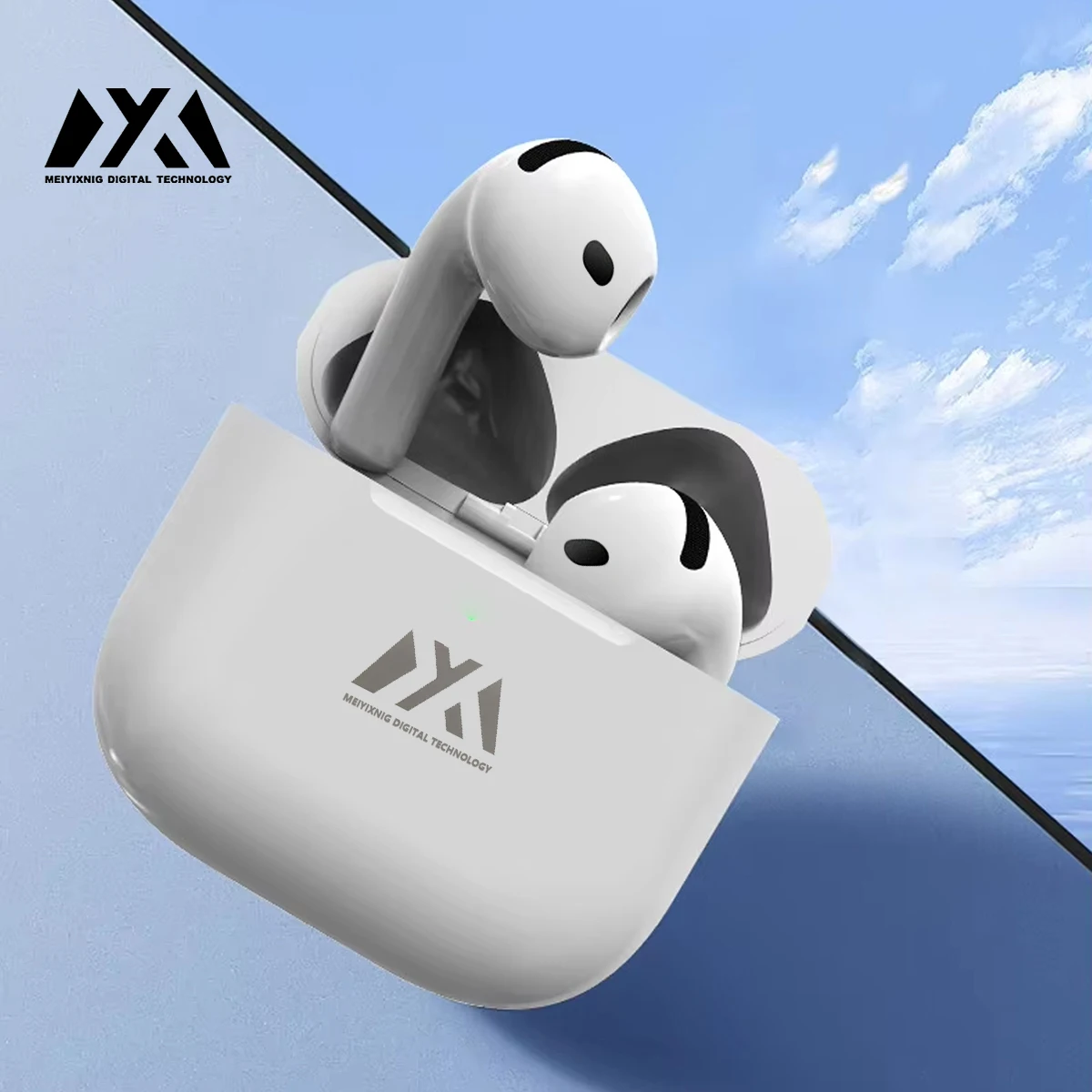 P7 MYX-Airs Pro Wireless Bluetooth Headphones - HiFi Sound, Low Latency, Noise-Canceling Earphones, High Design Quality