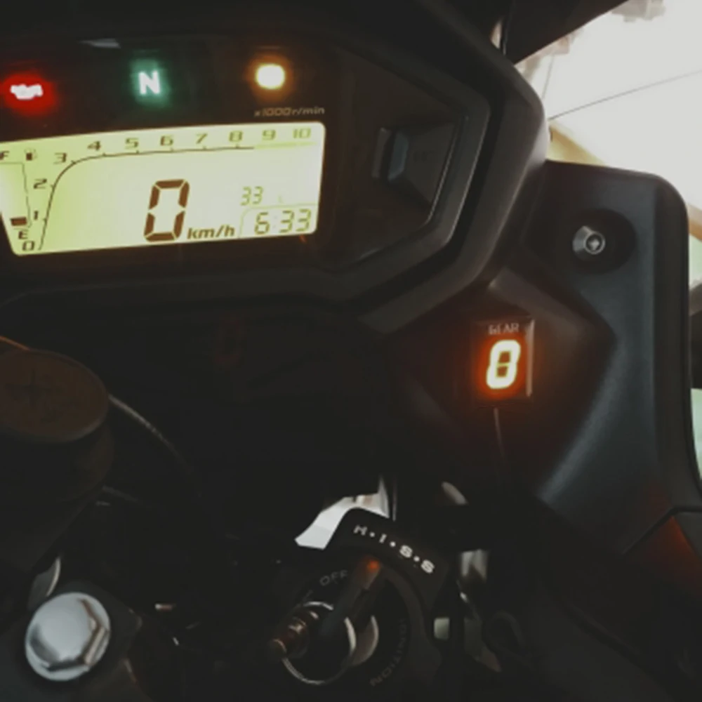 Motorrad-Zubehör Gang-Anzeige für Honda CBR250 CB300R NT700V Deauville TRX VFR800X Crossrunner VFR800 Interstate – Detail 5