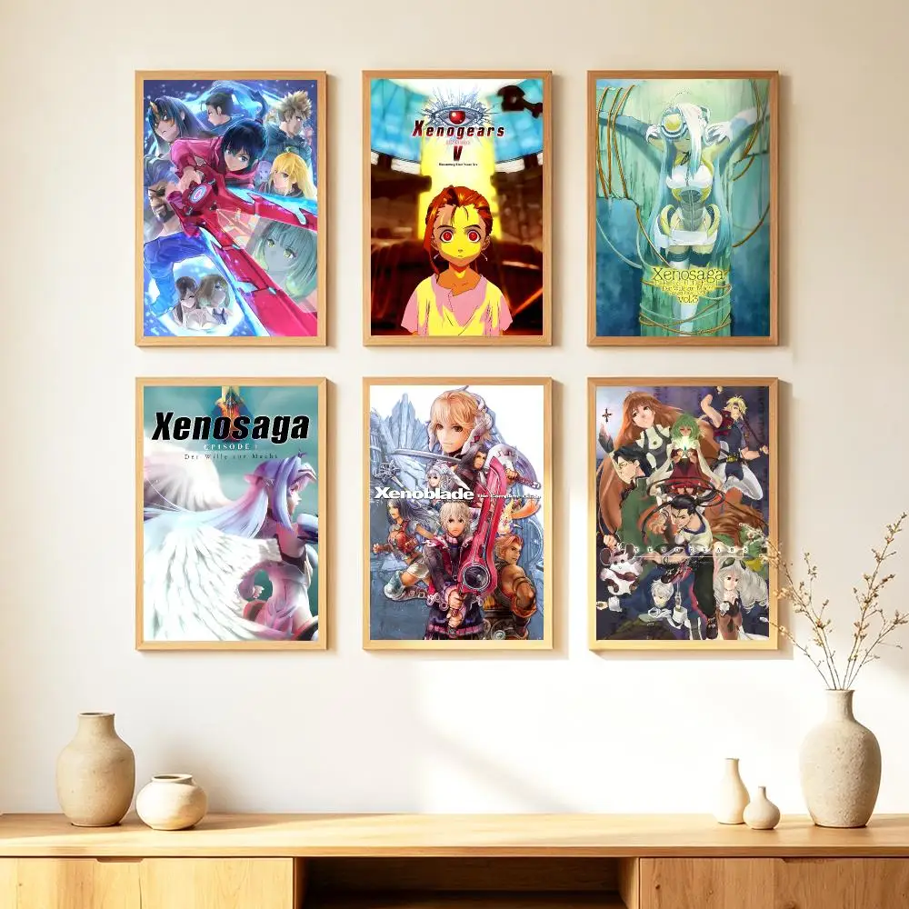 game Xenogears Poster HD Poster Warm Home Decoration Suitable for Bedroom and Living Room Gifts Giving