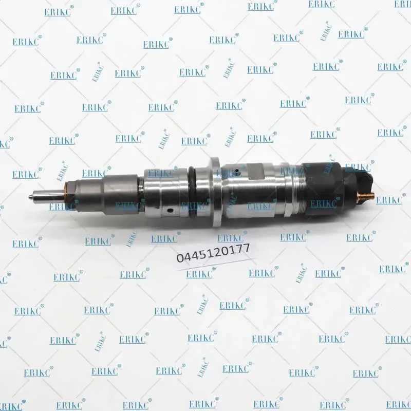 ERIKC 0445120177 Diesel Parts Fuel Injector 0445 120 177 Excavator Genuine New Injection 0 445 120 177 For Bosch Dodge Cummins