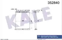 Store code: 352840 engine radiator for BENZ ACTROS ATEGO AXOR OM906 (water tank)