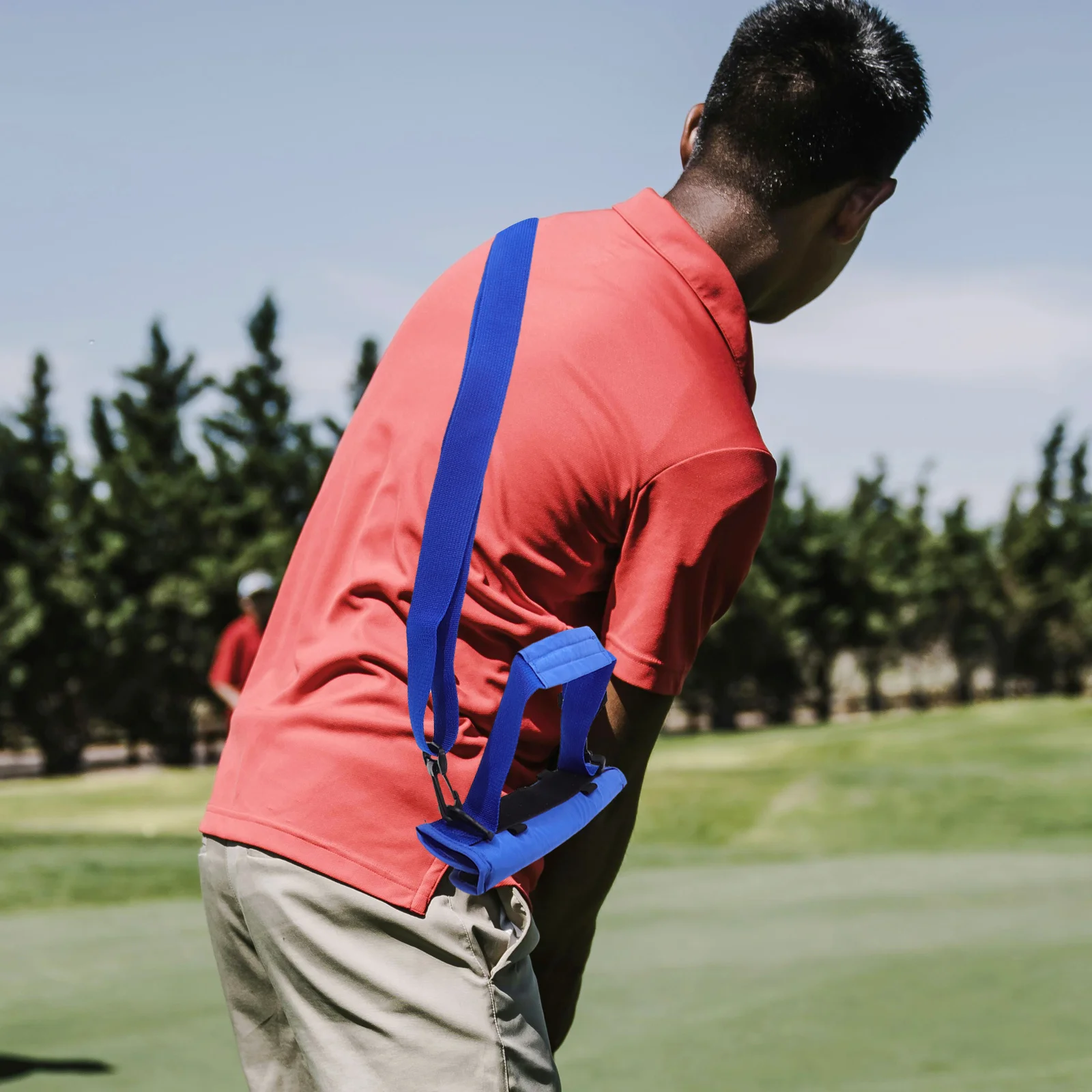 

Golfing Club Bag Large Capacity Durable Nylon Mesh Carrying Case Portable Travel Golf Club Carrier Lightweight Practical