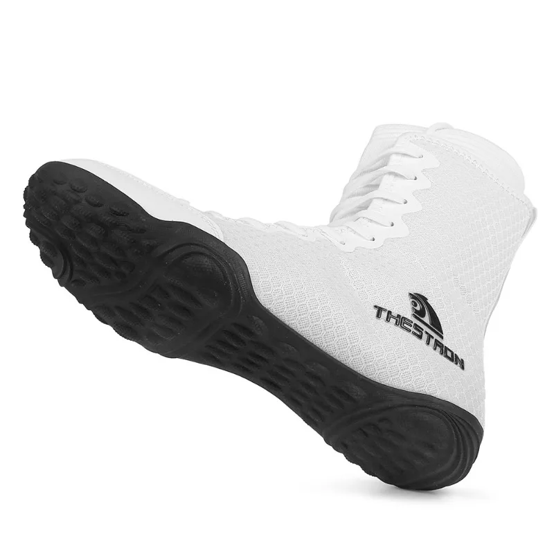 Zapatos de boxeo antideslizantes para entrenamiento, calzado deportivo ligero de talla grande para hombre, calzado de lucha cómodo y resistente al desgaste