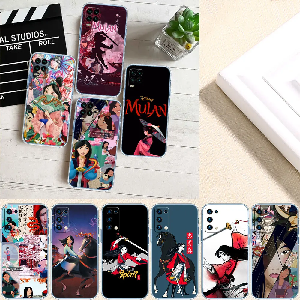 HK26 Чехол для телефона Disney Princess Mulan для LG K22 K30 K40 K40S K41 K42 K50 K50S K51 K51S K52 K61 K62 K71 K92 Q60 Q61 V40 V50 V60