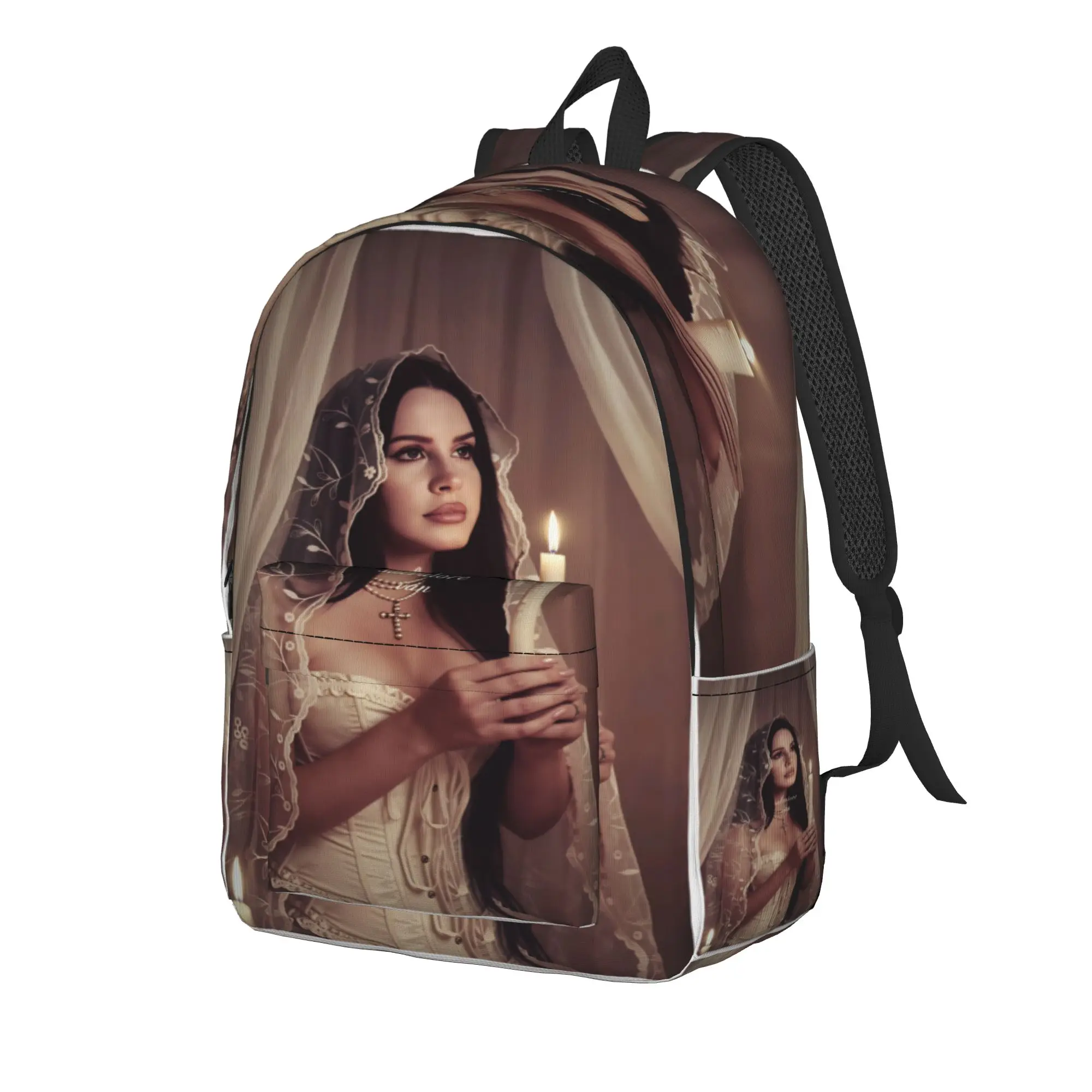 Lana Del Rey Singer Lizzy Grant  Backpack  Outdoor Style Backpacks Boy Streetwear School Bags Designer Large Rucksack