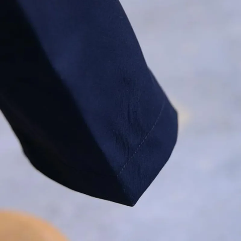 ZOETOPKID Jungen Anzughose 2026 Herbst Schwarze Formelle Hose Aufführungskleidung Formelle Anzughose für Schüler Dunkelblau Trendiger Stil – Detail 5