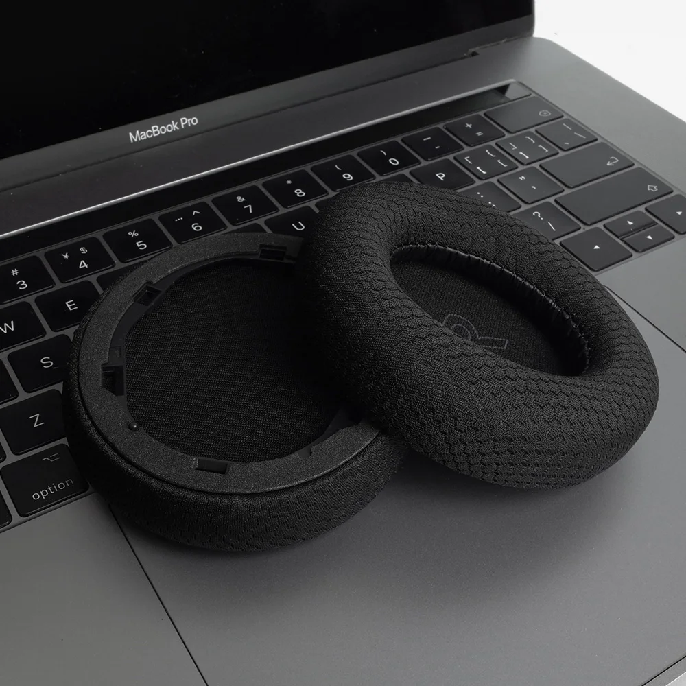 Ohrpolster für Anker Soundcore Life Q30 Q35 Ersatz-Ohrpolster in Pink Kopfhörer-Ohrenschützer Mesh-Memory-Schaum-Abdeckungen Protein-Schwamm – Detail 11