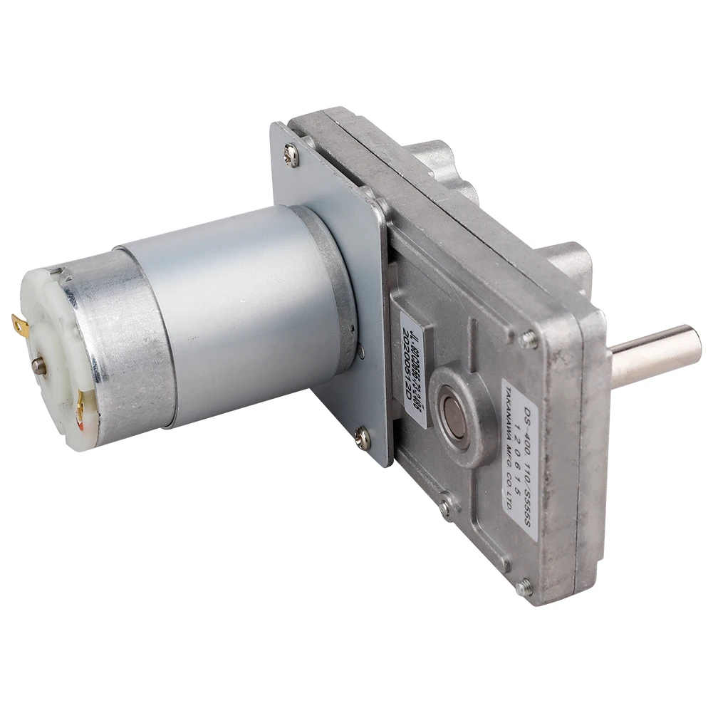 DC12V Reduction Motor DC Geared Motor Takanawa 555 Metal Gear Motor Speed 40‑80 rev / min ﻿