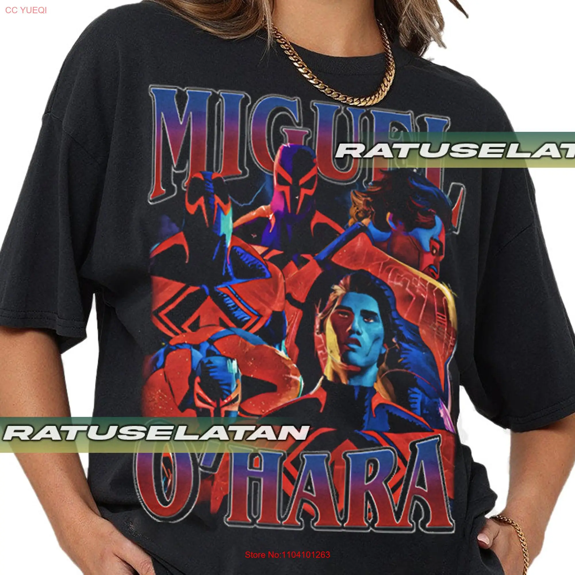 Miguel O Haraa T Shirt For Women and Man 2738 long or short sleeves