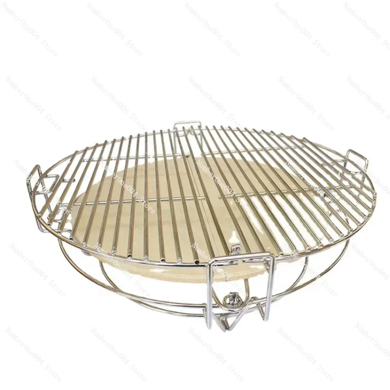 Suitable ForStainless Accessory Bbq Grill Wire Mesh Kamado Parts Barbecue Tool Divide& Conquer Cooking System