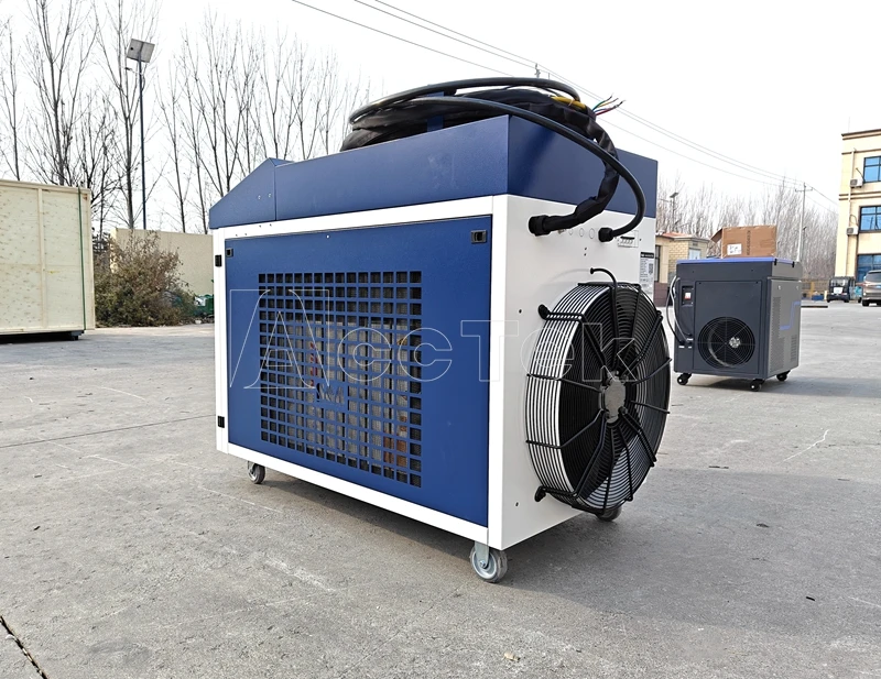 ACCTEK CW Fiber Laser Cleaner 2000w 3000w 6kw Continuous Pulse Handheld Fiber Laser Cleaning Rust Paint with MAX Laser Source