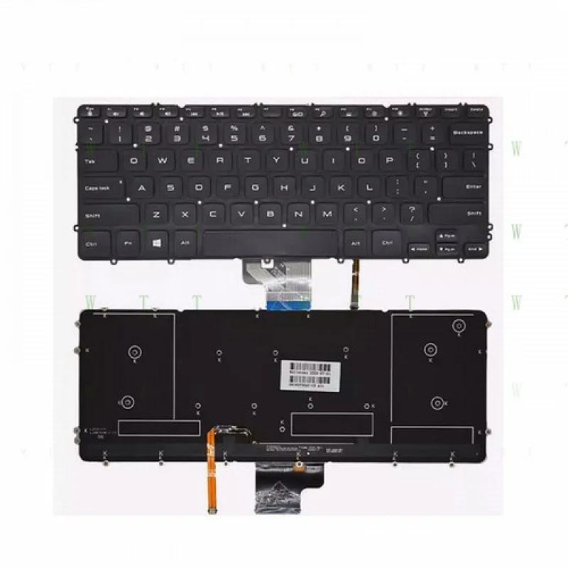 

BB Black FOR Dell Precision M3800 XPS15-9530 9530B P31F P31P Keyboard With Backlit