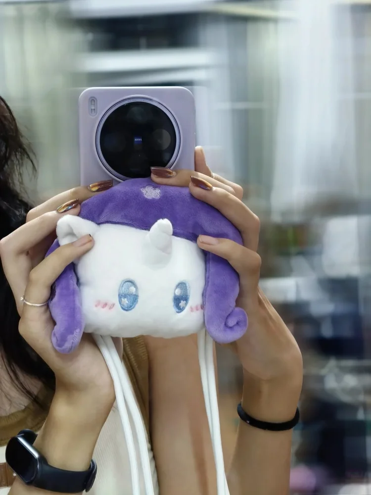 Kayou meu pequeno pônei magia jardim série de pelúcia alça de telefone saco oficial autêntico anime brinquedo de pelúcia animal de pelúcia brinquedo