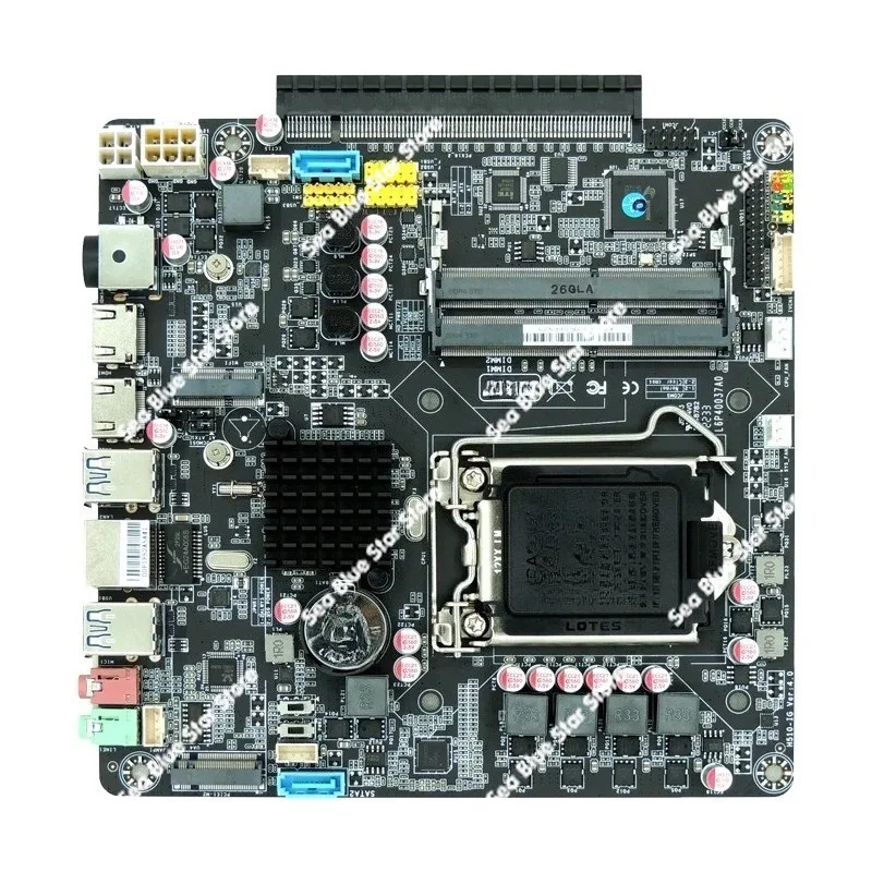 Industrial Board H510 Thin Itx Side Plug Graphics Card Main Board 10th Generation 11th Generation All-in-one Computer Main Board - view 6