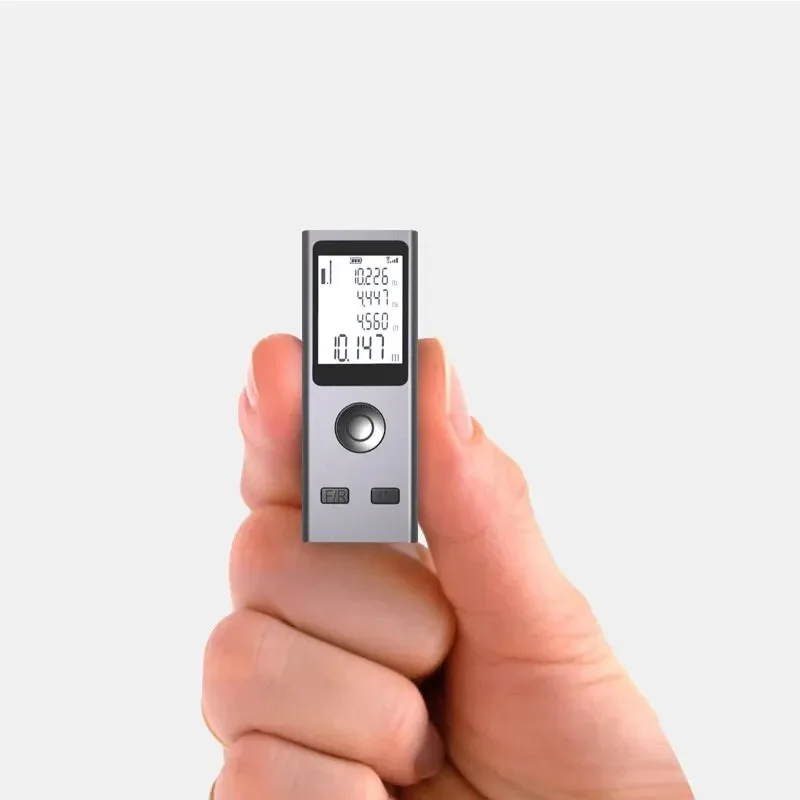 

Mini Laser Rangefinder Digital Tape Measure Laser Ruler USB Charge Aluminum Alloy Fuselage Measuring Distance 30/50/60m Hoto