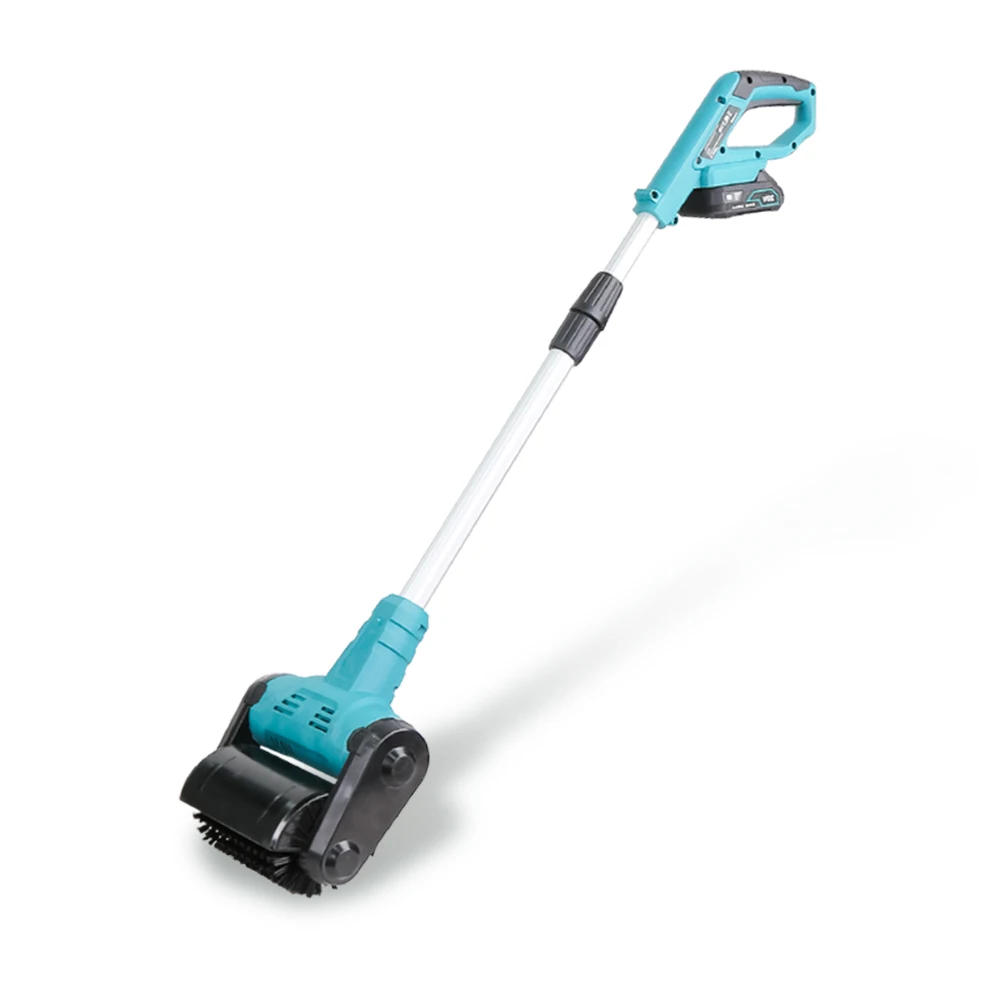 Liangye Outdoor Wire Brush 2 in 1 Multi Purpose Brush Universal Cordless Tool  Electric Patio Cleaner with Roller Brush