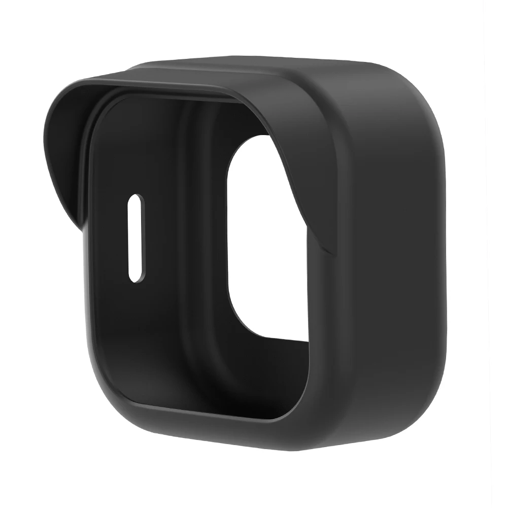 Silicone Security Camera Protective Case Cover Brim Design Camera Sleeve Anti-scratch for Blink Outdoor 4 (4th Gen)