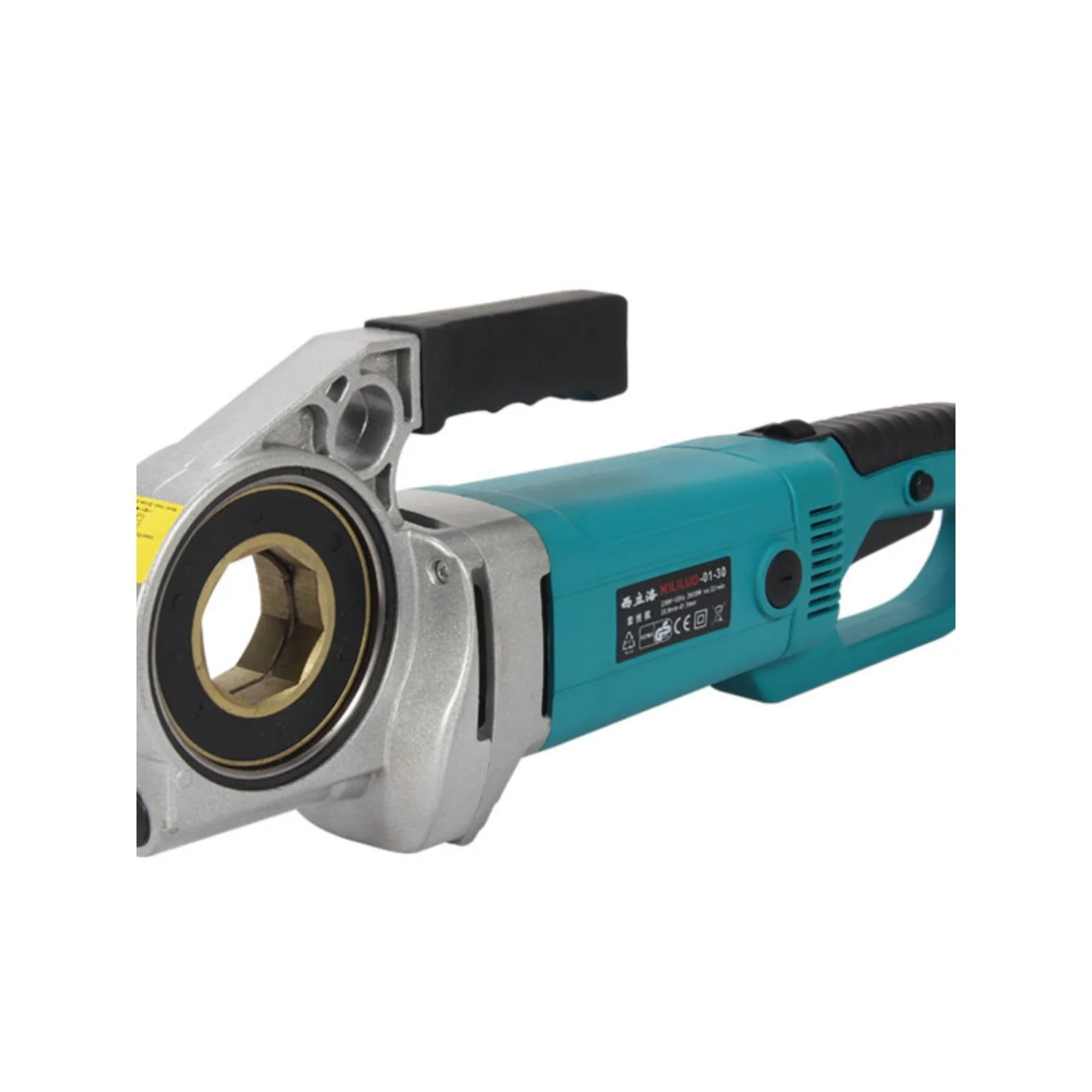 Durable Electric Pipe Threader, Full Copper Motor & Replaceable Carbon Brushes, Pipe Thread Cutting Tool