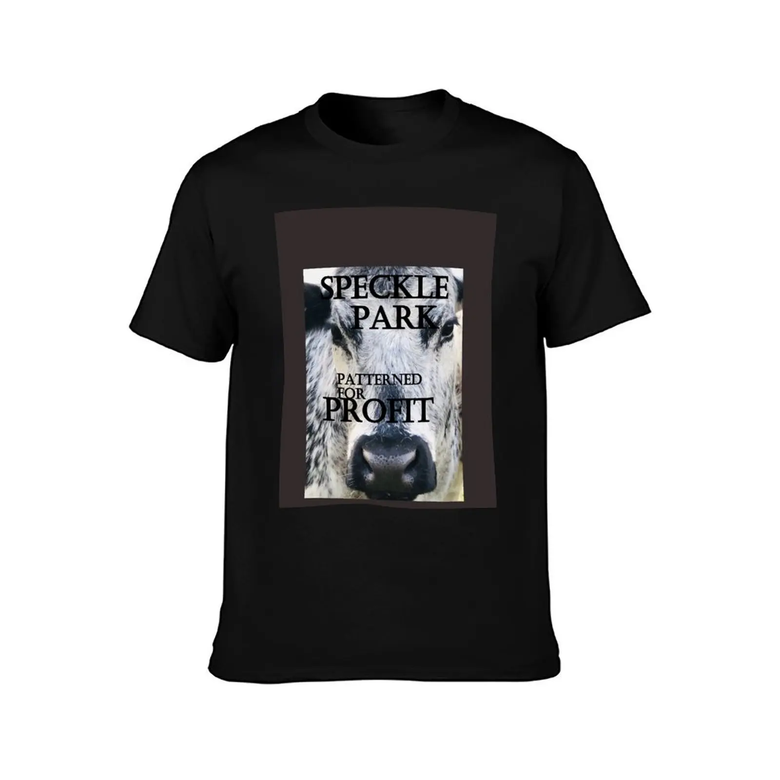 SPECKLE PARK CATTLE , PATTERNED FOR PROFIT BREED PROMOTIONAL T-Shirt Festive Simple T-Shirt
