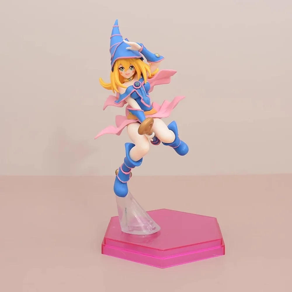 Yu-Gi-Oh! Dark Magician Girl Anime Figure PVC Collectible Statuette Yami Yugi Comic Model Toy Gift for Girls