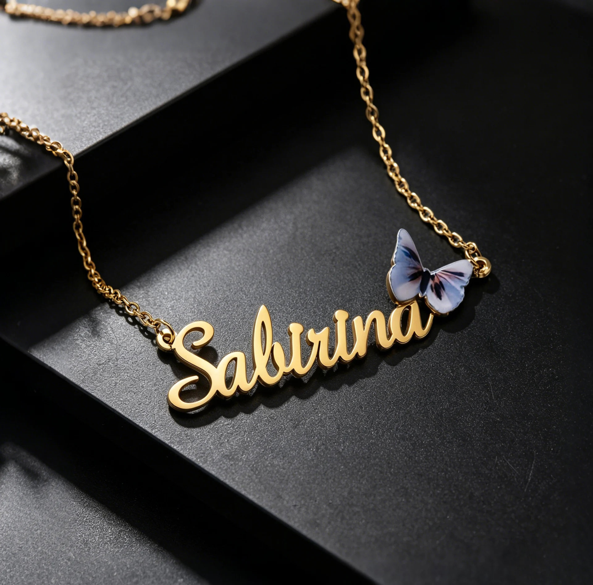 Kalung Nama Kustom Atoztide un - Birth Flower Necklace ulasan dan harga