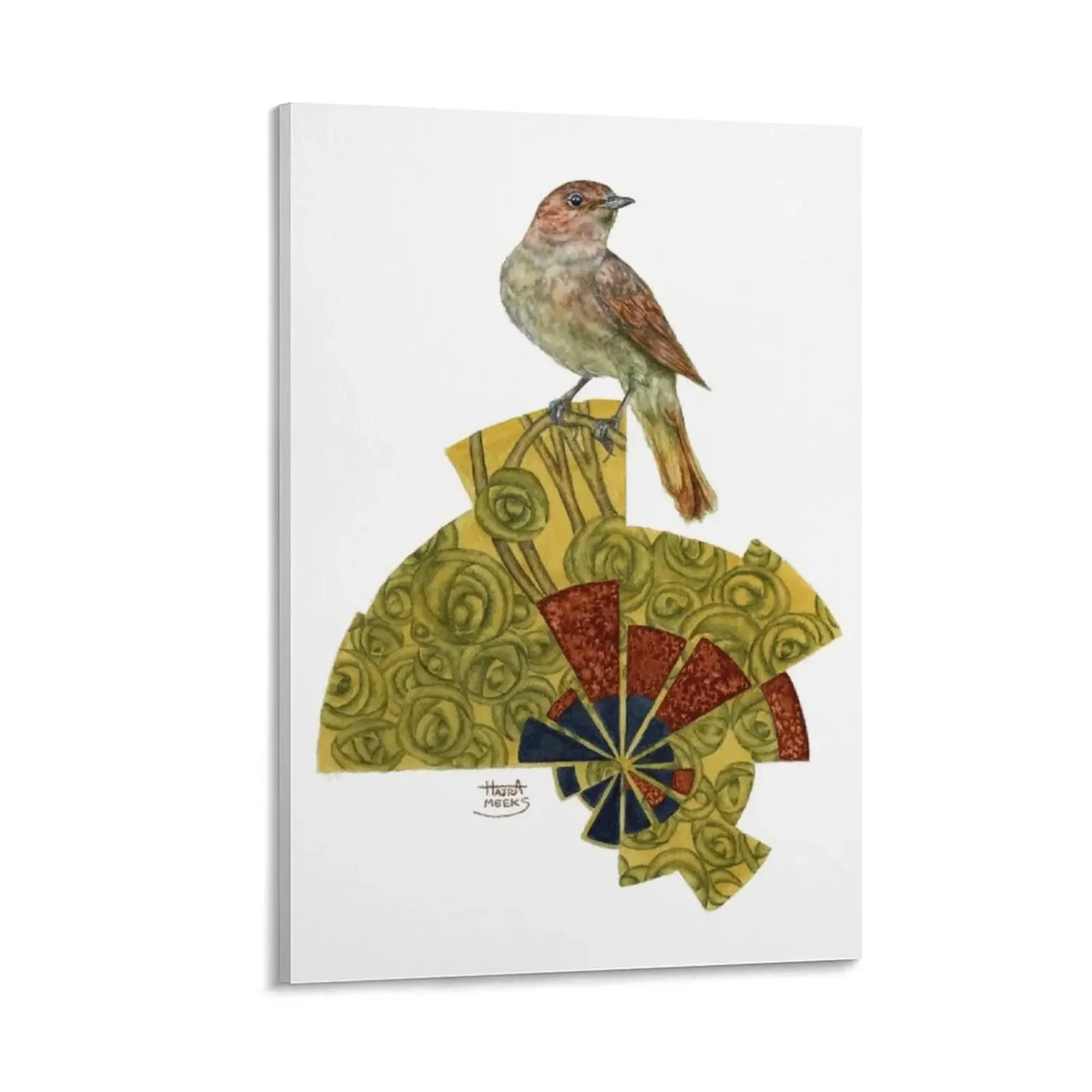 

Nightingale's Rose Canvas Painting home decorations and organization anime figure paintings wall decor