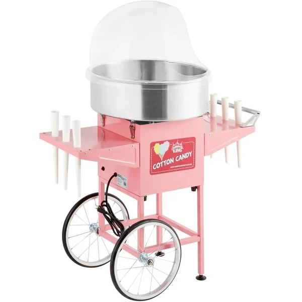 2025 New Design Cotton Candy Floss Making Machine With Stainless Steel Bowl New Condition For    Floss Bubble