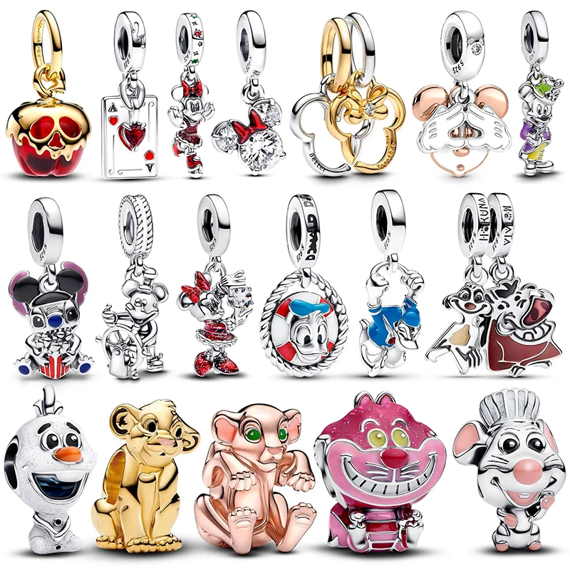 

Charm 925 Originale Disney New Snowman Bead Fits Bracelet Bangle Necklace Charms Silver 925 Women Luxury DIY Jewelry Making Gift