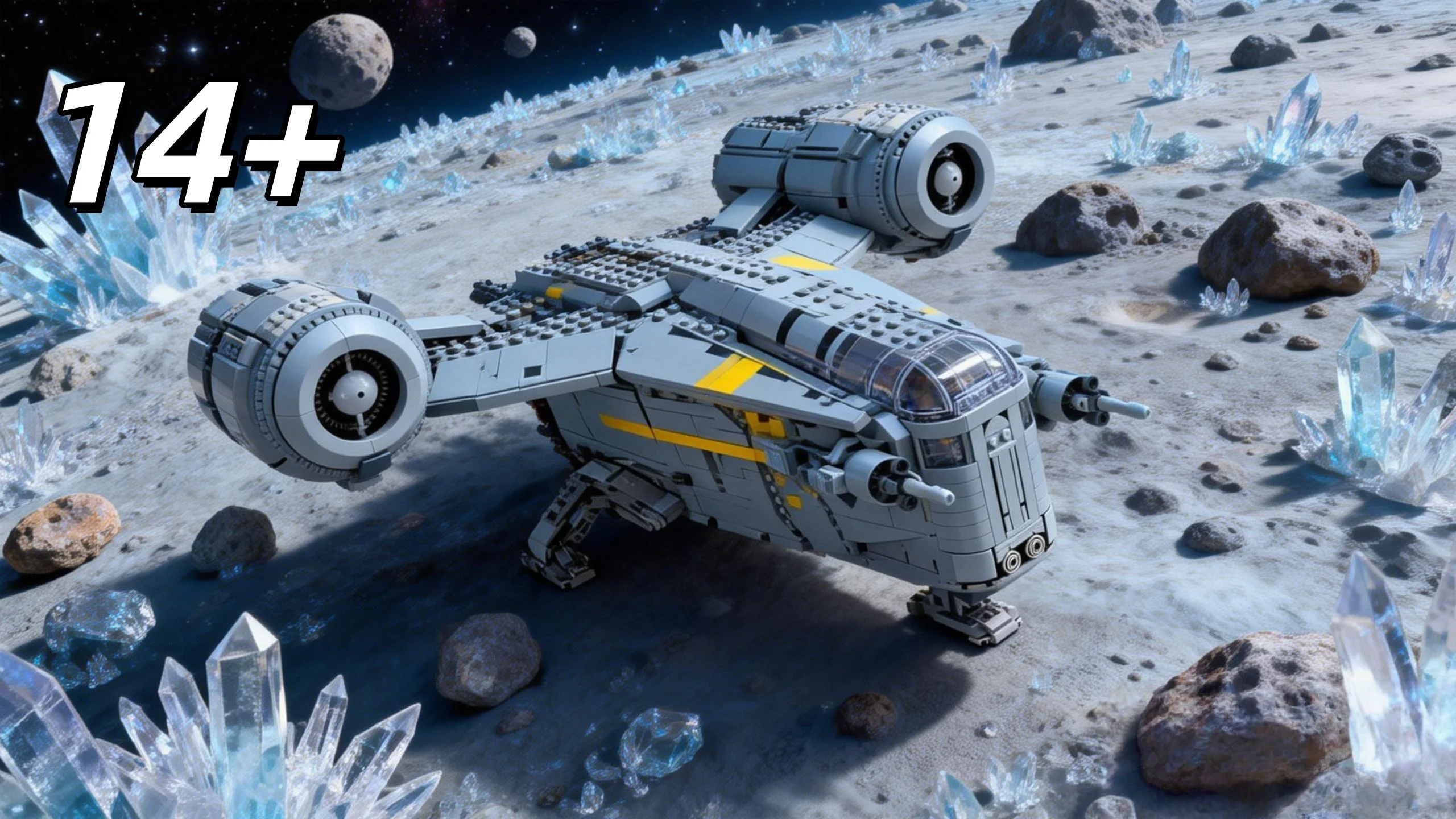 

2026 new 6187 granular starship building block model MOC adult difficult assembly toy boy birthday Christmas gift collectible de