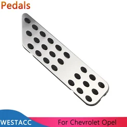 Stainless Steel Footrest Foot Rest Pedal Cover Dead Pedal Plate for Chevy Cruze Opel Mokka ASTRA J Insignia Accessories
