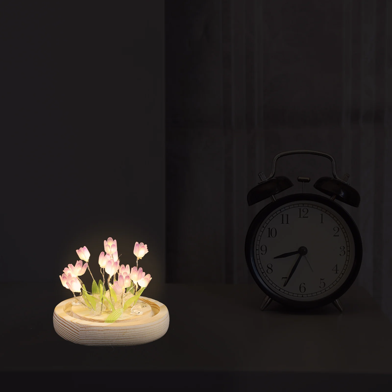 

1Set Tulip Night Lamp DIY Craft Tools Durable Night Light for Bedroom Office Aesthetic Light Decoration Tulip Lamp