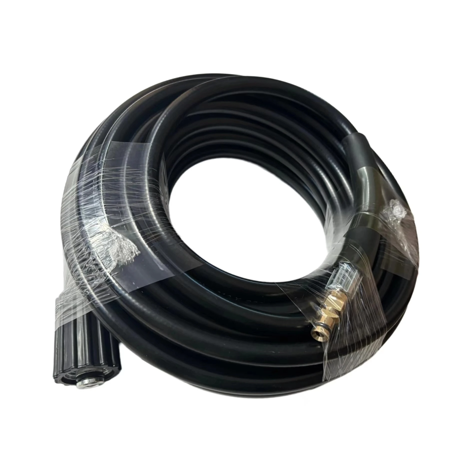 10m/393.7inch 5800Psi High Pressure Water Hose Extension and Nozzle for Pressure Washer Durable Cleaning Rubber Pipe Fit for Kar