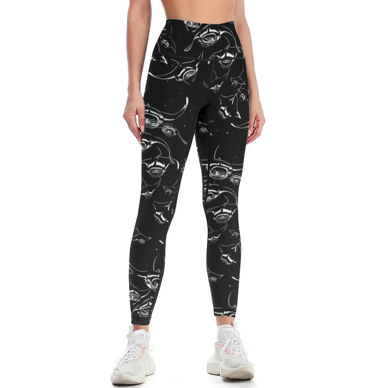Manta Rays landing Leggings Sports pants for gym top sports for push up gym pants Womens Leggings