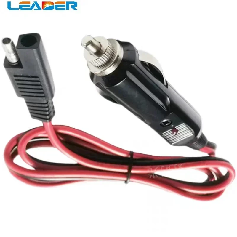 Car Charger Cigarette Lighter To SAE Line Cable Plug Electric Wires 14AWG 100cm 12V Connector Harness Battery Charger