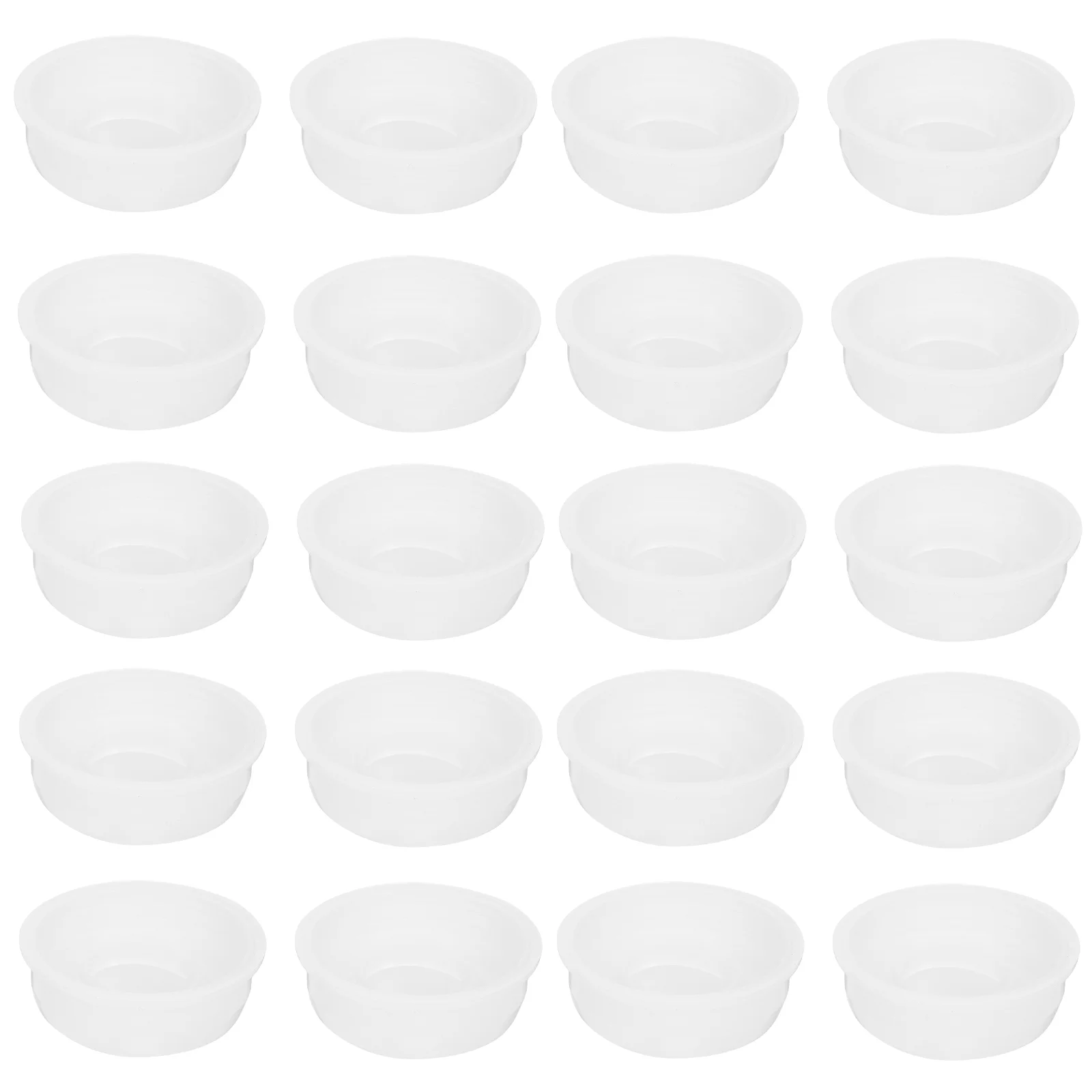 20 Pcs Plastic Bucket Lid Water Barrel Caps Oil Lids Drum with Ring Bung Small Drums Sealing Plugs Gallon