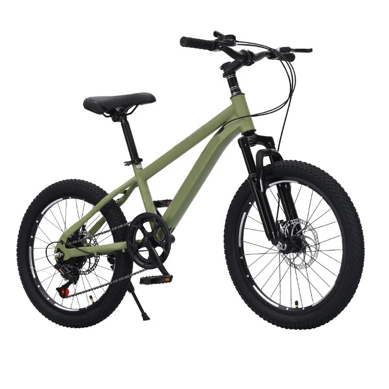 Kids Bike Boys & Girls 6-8-15 Years Old Student Youth Medium Children Variable Speed Mountain Shock Absorber Disc Brake