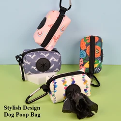 Cute Design Pet Poop Bag Holder Dispenser Without Poop Bag And Leashes Can Attached With Any Dog Leashes