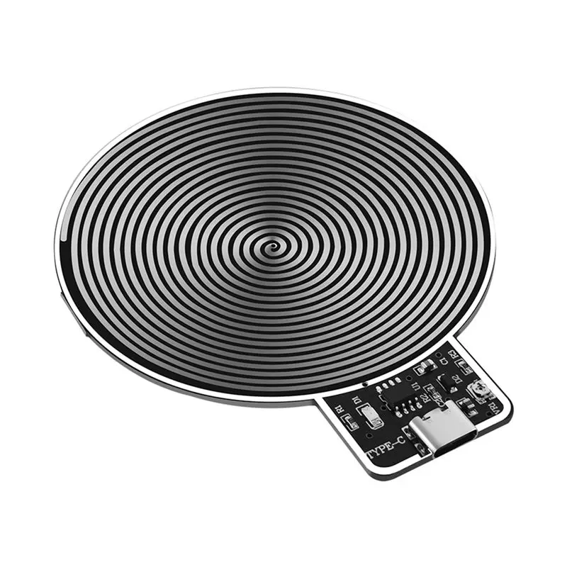 5X USB Power Supplys 7.8Hz Schumann Waves Ultra-Low Frequency Pulse Generator Sleep Improver Circular Schumann Waves