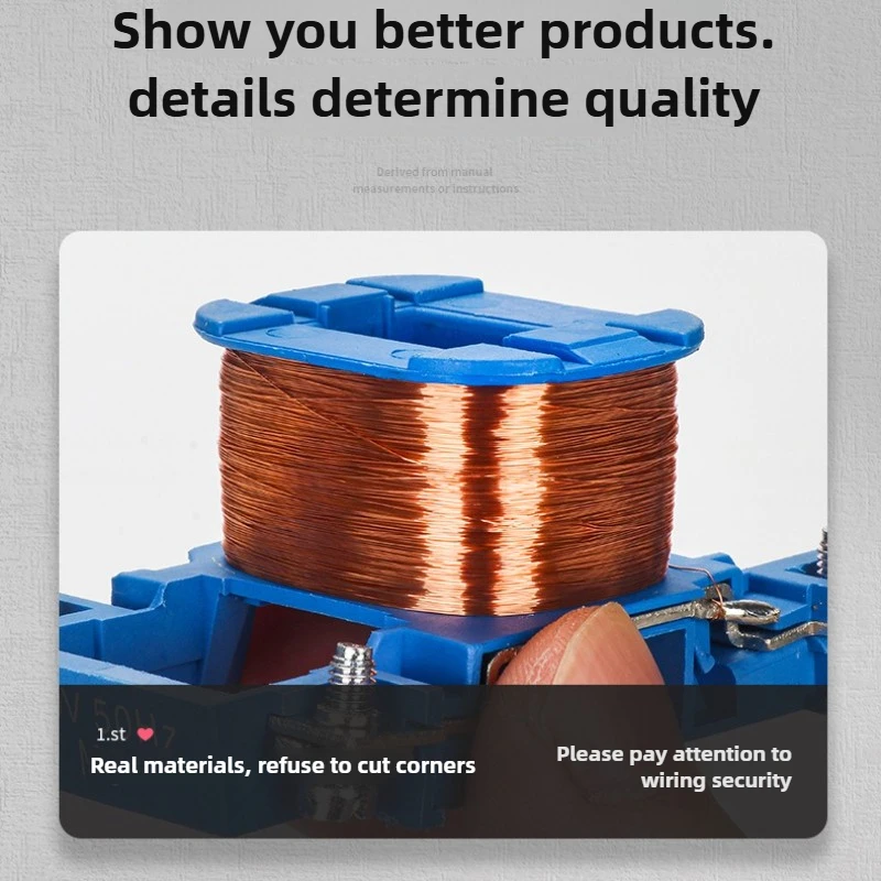 Chint CJX1-32/45/63 قواطع تيار متردد 220 فولت/380 فولت درجة حرارة واسعة-30 ℃ ~70 ℃    مثالية لآلات المعادن/النسيج