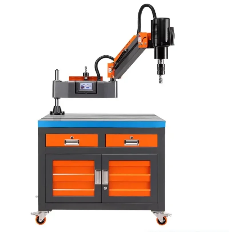 Servo Electric Tap-ping Machine V8‑32, 600W 220V Universal Swing Arm Automatic CNC Thread Tap-per M3‑M36