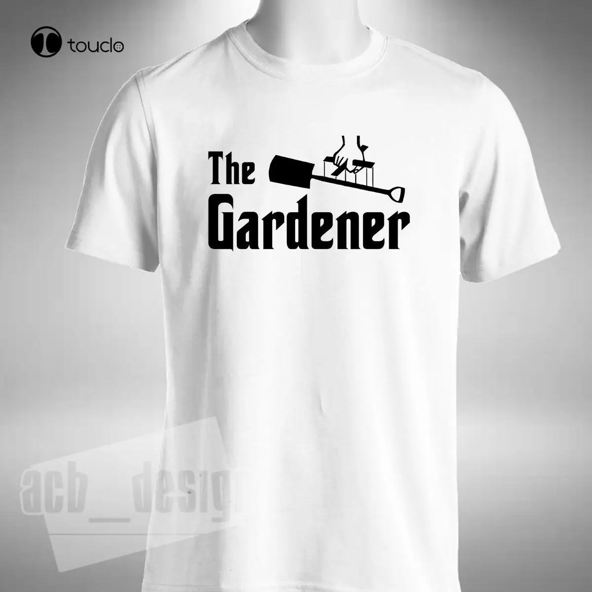 New Fashion Tee Shirt The Gardener Mens T Shirt God Father Style Garden Tradesman Landscaping Hobby Summer T-Shirt Unisex