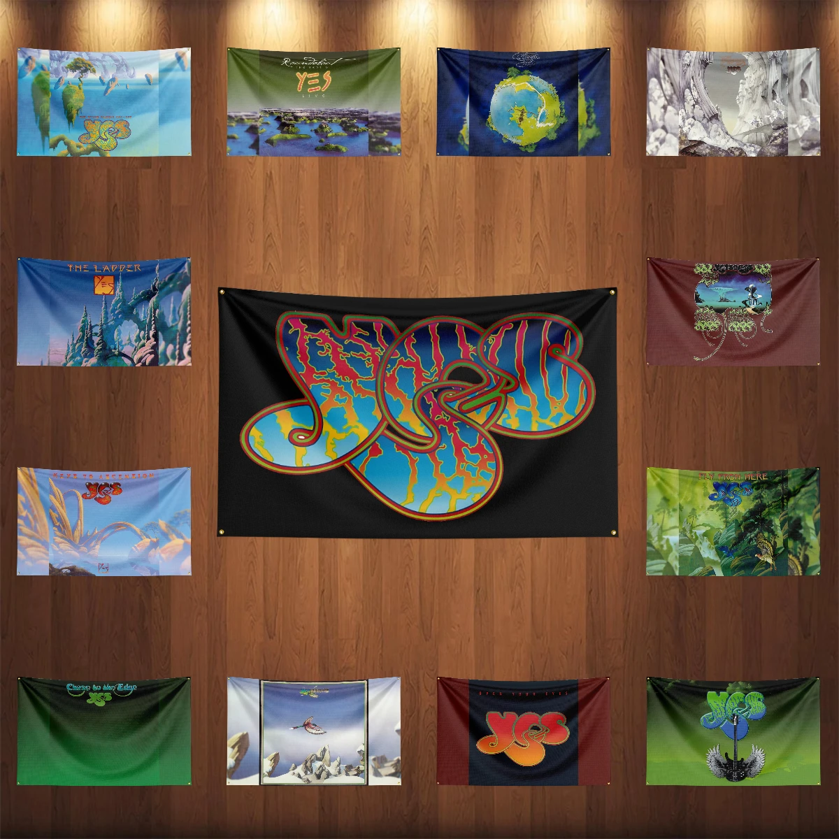 

3x5 Ft Heavy Rock Band Y-Yess Flag Polyester Digital Printing Banner for Bedroom Wall Art Out Door Tapestry Decora