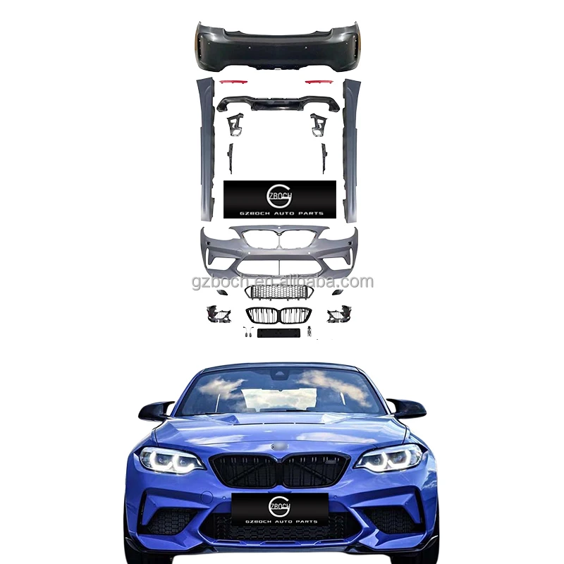 

Genuine Body Kit for Bmws 2 Series F22 F23 Upgrade to M2 CS Car Bumper Side Skirts Car Grill Front Bumper