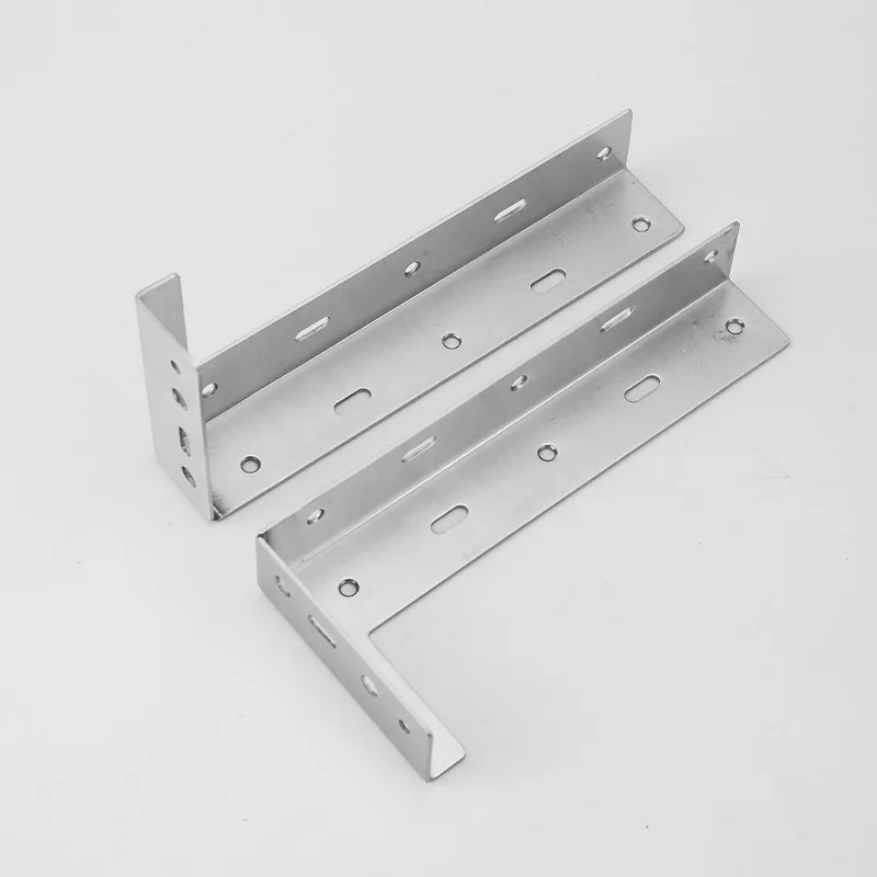 Hanging bracket TV suspension cabinet L-type hanging code cabinet invisible support bracket hanging cabinet tripod plate bracket